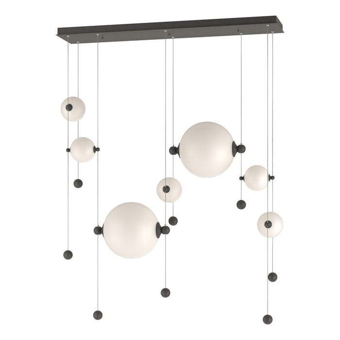 Hubbardton Forge - 139054-LED-STND-20-GG0694 - LED Pendant - Abacus - Natural Iron