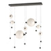 Hubbardton Forge - 139054-LED-STND-20-GG0694 - LED Pendant - Abacus - Natural Iron
