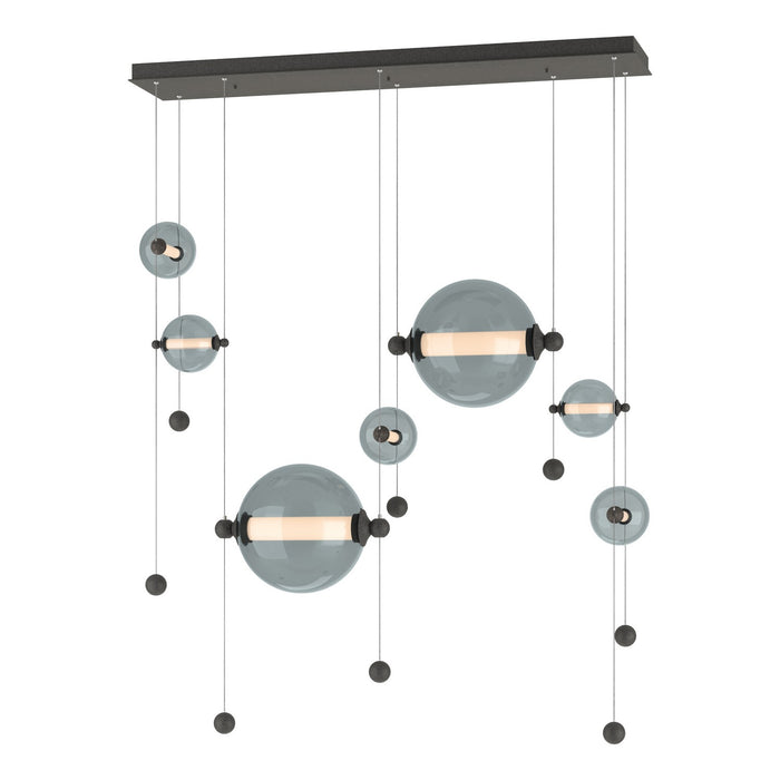 Hubbardton Forge - 139054-LED-STND-20-YL0694 - LED Pendant - Abacus - Natural Iron