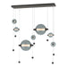 Hubbardton Forge - 139054-LED-STND-20-YL0694 - LED Pendant - Abacus - Natural Iron