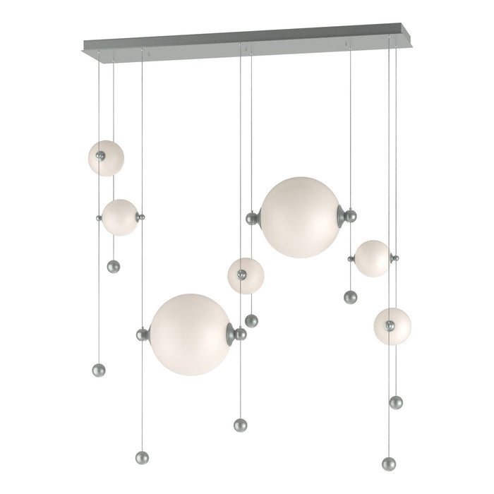 Hubbardton Forge - 139054-LED-STND-82-GG0694 - LED Pendant - Abacus - Vintage Platinum