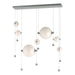 Hubbardton Forge - 139054-LED-STND-82-GG0694 - LED Pendant - Abacus - Vintage Platinum