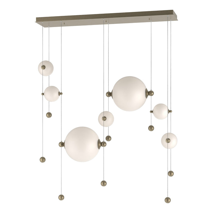 Hubbardton Forge - 139054-LED-STND-84-GG0694 - LED Pendant - Abacus - Soft Gold