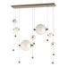 Hubbardton Forge - 139054-LED-STND-84-GG0694 - LED Pendant - Abacus - Soft Gold
