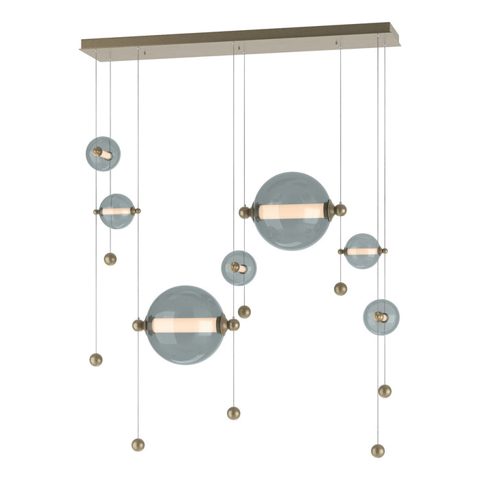 Hubbardton Forge - 139054-LED-STND-84-YL0694 - LED Pendant - Abacus - Soft Gold