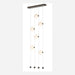 Hubbardton Forge - 139055-LED-STND-05-GG0668 - LED Pendant - Abacus - Bronze