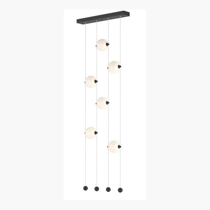 Hubbardton Forge - 139055-LED-STND-10-GG0668 - LED Pendant - Abacus - Black