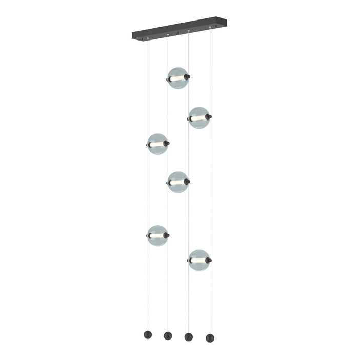 Hubbardton Forge - 139055-LED-STND-10-YL0668 - LED Pendant - Abacus - Black