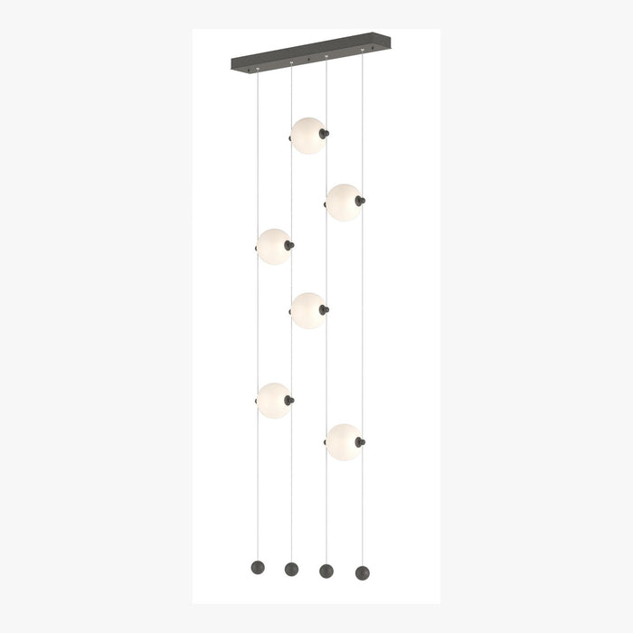 Hubbardton Forge - 139055-LED-STND-20-GG0668 - LED Pendant - Abacus - Natural Iron