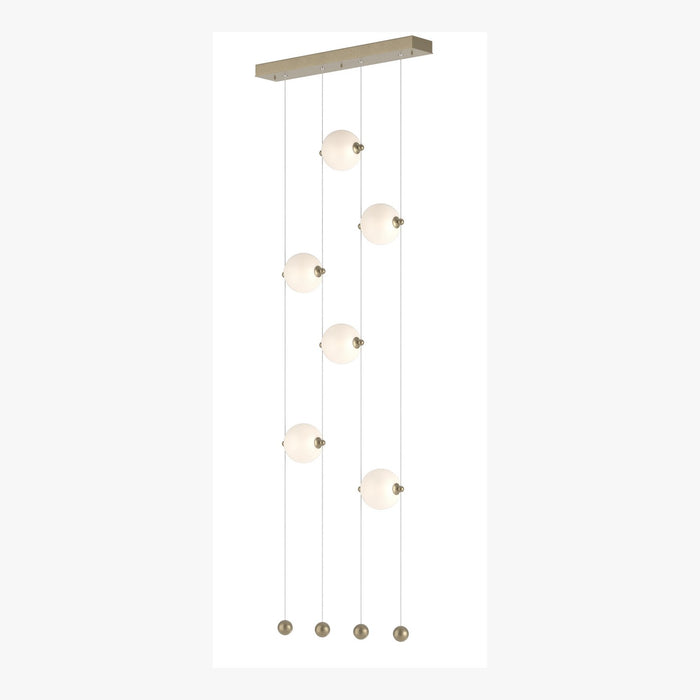 Hubbardton Forge - 139055-LED-STND-84-GG0668 - LED Pendant - Abacus - Soft Gold
