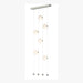 Hubbardton Forge - 139055-LED-STND-85-GG0668 - LED Pendant - Abacus - Sterling