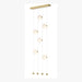 Hubbardton Forge - 139055-LED-STND-86-GG0668 - LED Pendant - Abacus - Modern Brass