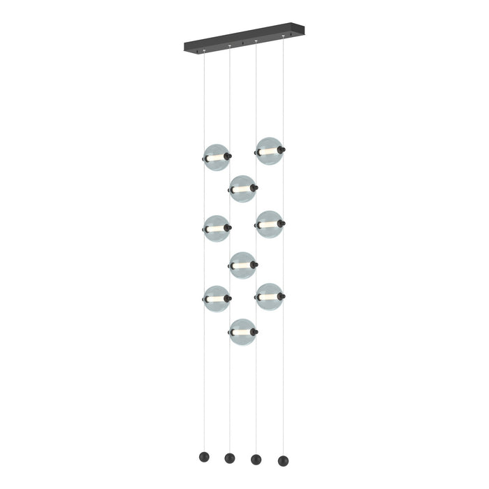 Hubbardton Forge - 139057-LED-STND-10-YL0668 - LED Pendant - Abacus - Black