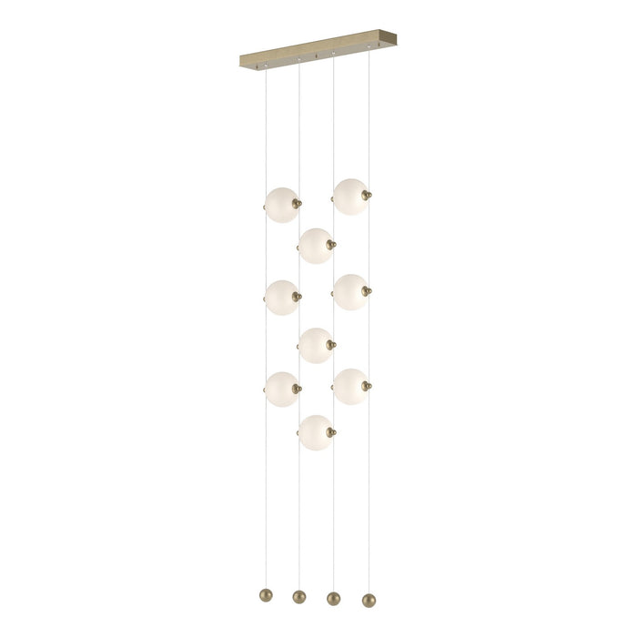 Hubbardton Forge - 139057-LED-STND-84-GG0668 - LED Pendant - Abacus - Soft Gold