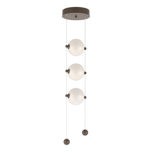 Abacus LED Pendant Bronze