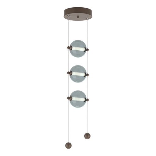 Abacus LED Pendant Bronze