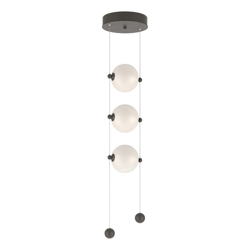 Abacus LED Pendant Dark Smoke