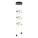 Hubbardton Forge - 139059-LED-STND-14-GG0668 - LED Pendant - Abacus - Oil Rubbed Bronze