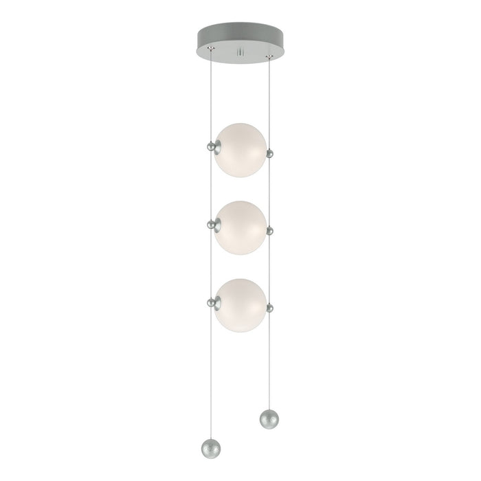 Hubbardton Forge - 139059-LED-STND-82-GG0668 - LED Pendant - Abacus - Vintage Platinum