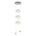 Hubbardton Forge - 139059-LED-STND-82-GG0668 - LED Pendant - Abacus - Vintage Platinum