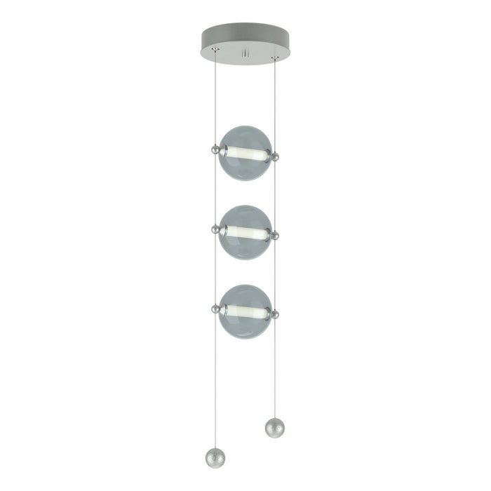 Hubbardton Forge - 139059-LED-STND-82-YL0668 - LED Pendant - Abacus - Vintage Platinum