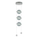 Hubbardton Forge - 139059-LED-STND-82-YL0668 - LED Pendant - Abacus - Vintage Platinum