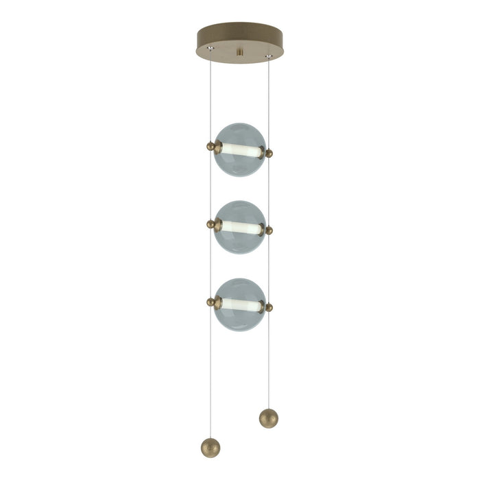 Hubbardton Forge - 139059-LED-STND-84-YL0668 - LED Pendant - Abacus - Soft Gold