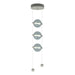 Hubbardton Forge - 139059-LED-STND-85-YL0668 - LED Pendant - Abacus - Sterling