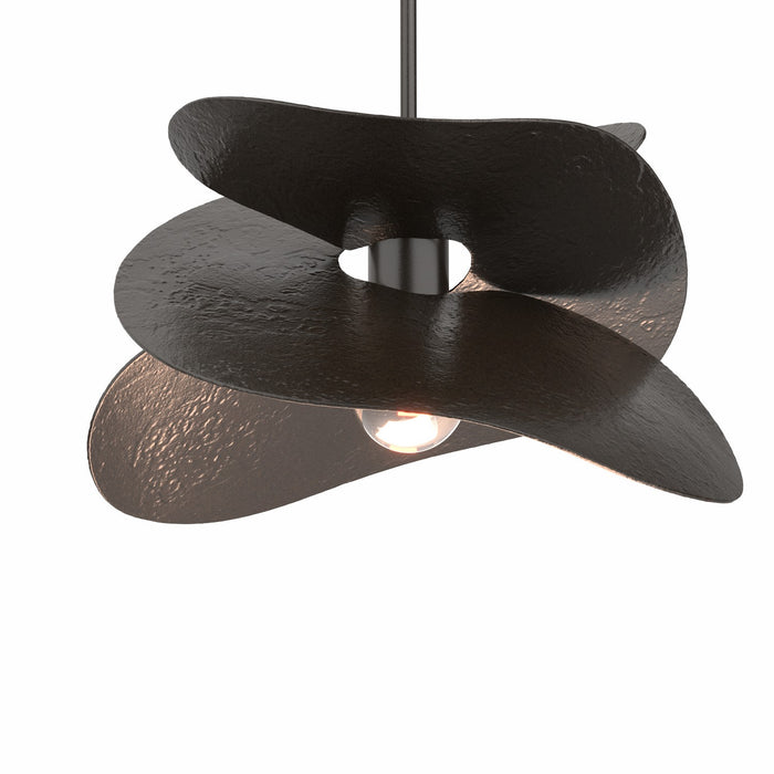 Hubbardton Forge - 139450-SKT-MULT-14 - One Light Pendant - Hibiscus ...