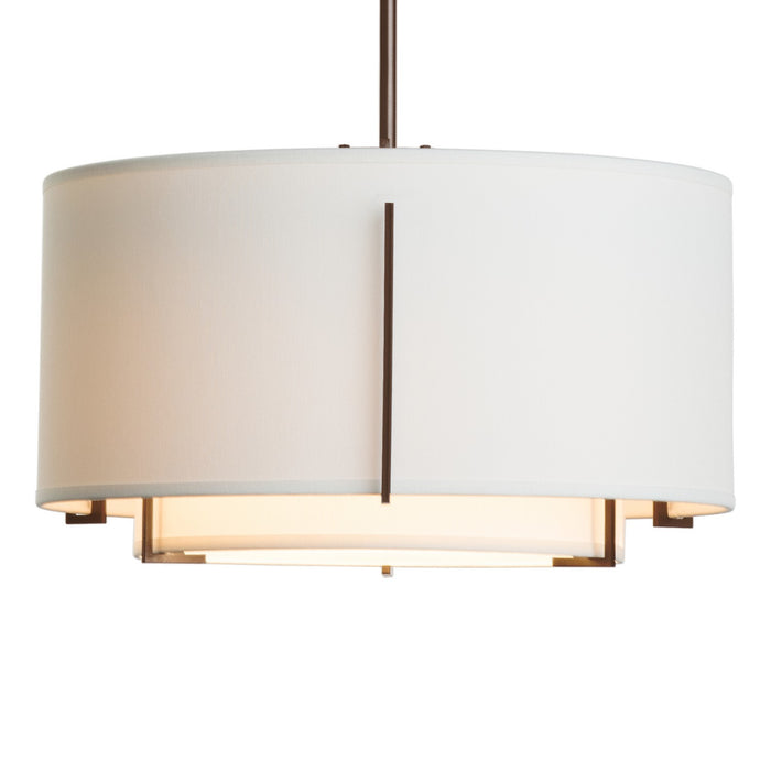 Hubbardton Forge - 139602-SKT-MULT-05-SF1099-SF1590 - One Light Pendant - Exos - Bronze