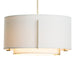 Hubbardton Forge - 139602-SKT-MULT-86-SF1099-SF1590 - One Light Pendant - Exos - Modern Brass