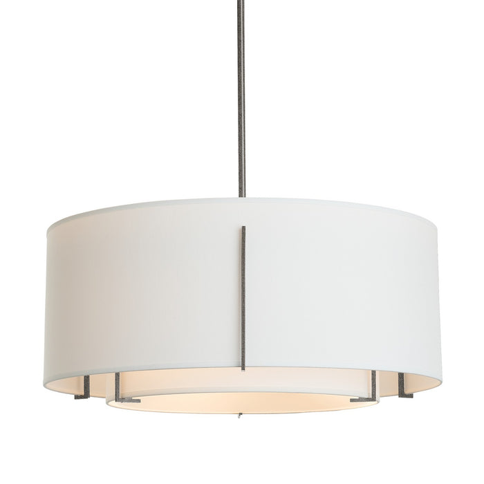 Hubbardton Forge - 139605-SKT-MULT-20-SF1590-SF2290 - Three Light Pendant - Exos - Natural Iron