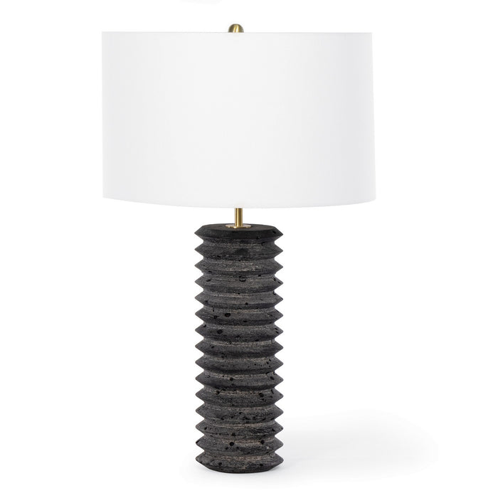 Regina Andrew - 13-1586 - One Light Table Lamp - Noir - Natural Stone