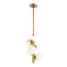 Regina Andrew - 16-1411NB - LED Pendant - Styx - Natural Brass