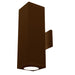 W.A.C. Lighting - DC-WE0517-F827B-BZ - LED Wall Sconce - Cube Arch - Bronze