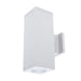 W.A.C. Lighting - DC-WE0622EMF840BWT - LED Wall Sconce - Cube Arch - White