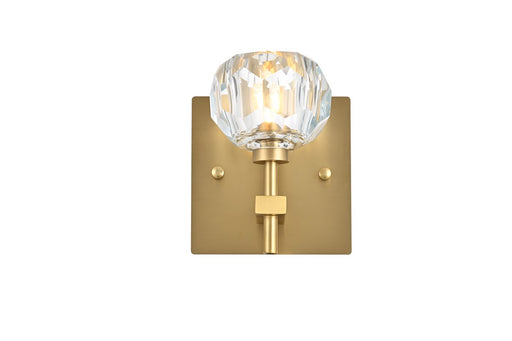 Elegant Lighting - 3509W6G - One Light Wall Sconce - Graham - Gold And Clear