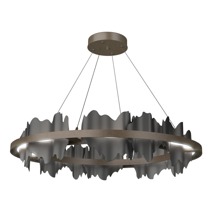 Hubbardton Forge - 139653-LED-STND-05-10 - LED Pendant - Hildene - Bronze