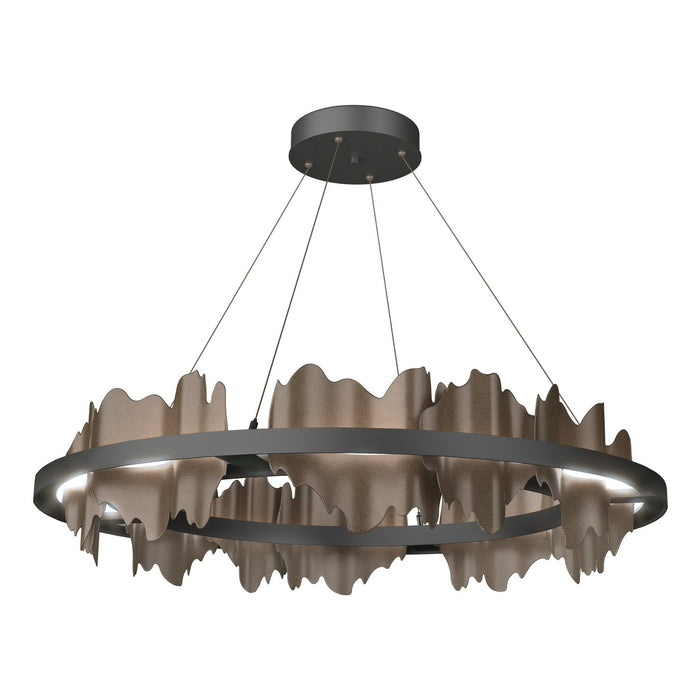 Hubbardton Forge - 139653-LED-STND-10-05 - LED Pendant - Hildene - Black
