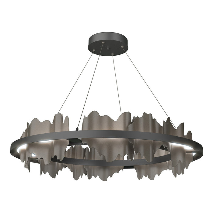 Hubbardton Forge - 139653-LED-STND-10-07 - LED Pendant - Hildene - Black