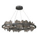 Hubbardton Forge - 139653-LED-STND-10-07 - LED Pendant - Hildene - Black