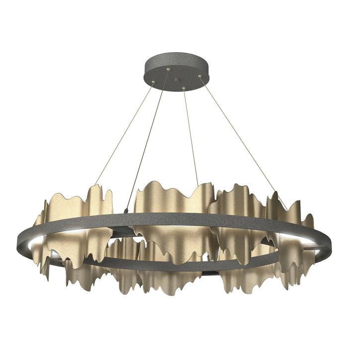 Hubbardton Forge - 139653-LED-STND-20-84 - LED Pendant - Hildene - Natural Iron