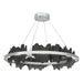 Hubbardton Forge - 139653-LED-STND-82-10 - LED Pendant - Hildene - Vintage Platinum