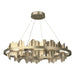 Hubbardton Forge - 139653-LED-STND-84-84 - LED Pendant - Hildene - Soft Gold