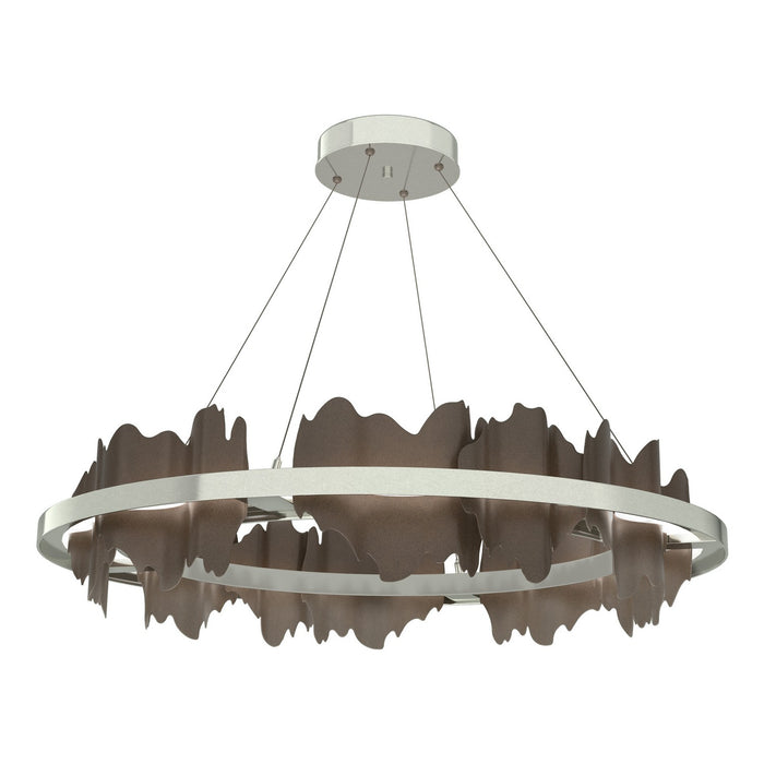 Hubbardton Forge - 139653-LED-STND-85-05 - LED Pendant - Hildene - Sterling