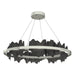 Hubbardton Forge - 139653-LED-STND-85-10 - LED Pendant - Hildene - Sterling
