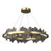 Hubbardton Forge - 139653-LED-STND-86-07 - LED Pendant - Hildene - Modern Brass