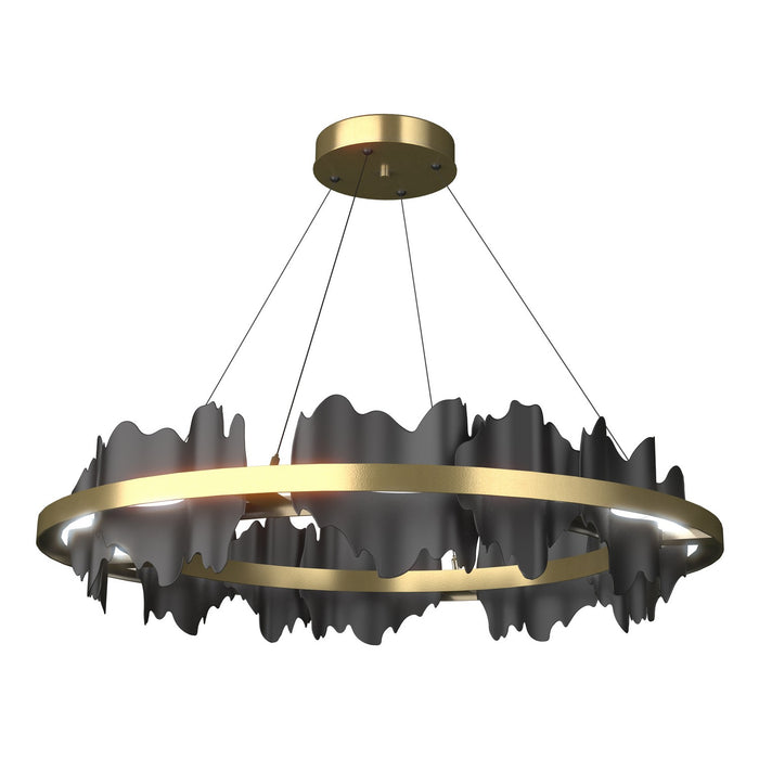 Hubbardton Forge - 139653-LED-STND-86-10 - LED Pendant - Hildene - Modern Brass