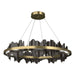 Hubbardton Forge - 139653-LED-STND-86-14 - LED Pendant - Hildene - Modern Brass
