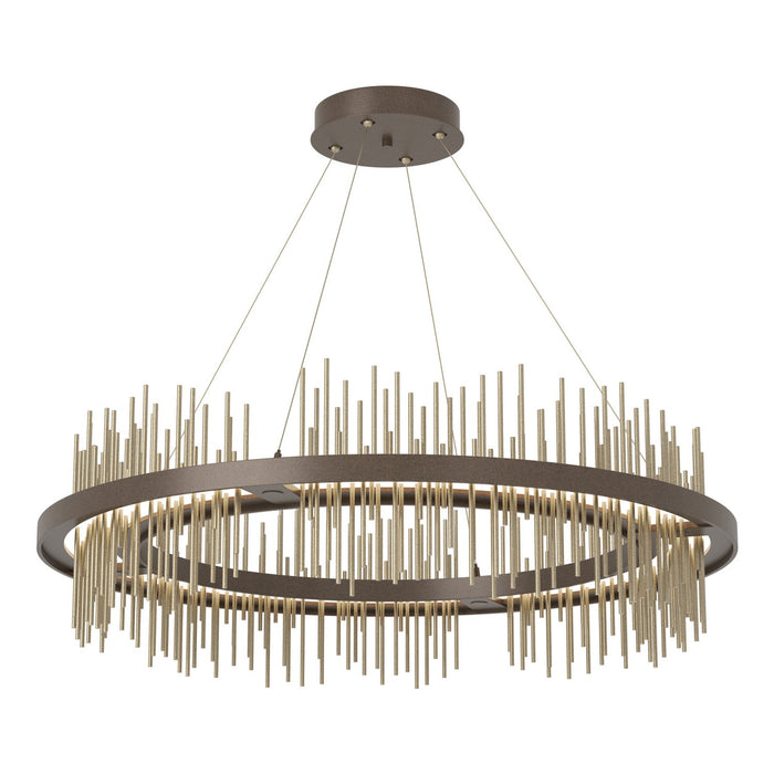 Hubbardton Forge - 139656-LED-STND-05-84 - LED Pendant - Gossamer - Bronze